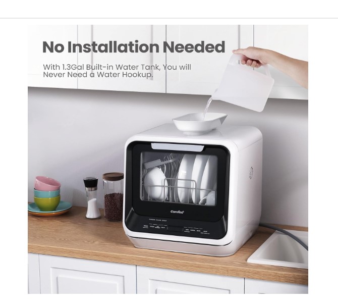 Top 5 Portable Countertop Dishwashers in the USA (2025 Guide)