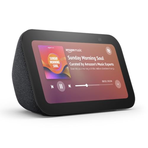 Amazon Echo Show 5 Smart Display Alarm Clock Clearer Sound