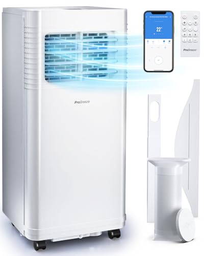 Pro Breeze 4-in-1 Portable AC Unit 5000 BTU with Wifi & Remote - Home Air Conditioner