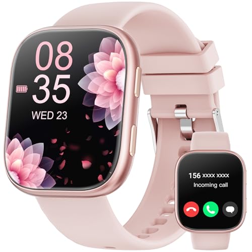 Fitness Smartwatch 1.83 inch Heart Rate Monitor Sleep Tracker, Bluetooth Call, 120+ Sport Modes, Waterproof for Android iOS