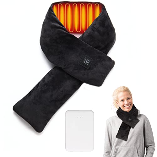 Heated Scarf Neck Heating Pad, Pain Relief & Warmer, 7000mAh Power Bank, Cordless Thermal Brace, Christmas Gift Women