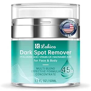 Skin Repair Cream for Dark Spots on Face & Body - Age, Sun, Freckles - All Skin Types - 1.7oz