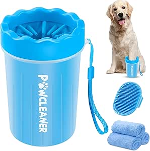 PawPlunge Dog Paw Cleaner: Mud-Free Paws for Dogs/Cats, Small-Large