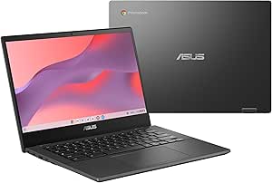 ASUS Chromebook CM14 Laptop, 14" HD Anti-Glare Display, 4GB RAM
