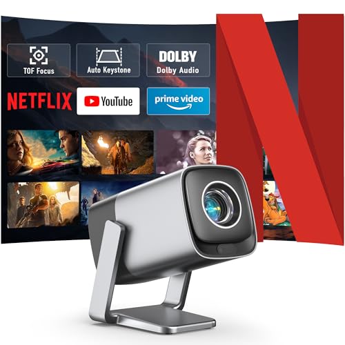 XuanPad Mini Smart Projector 1080P WiFi Bluetooth 3D Audio