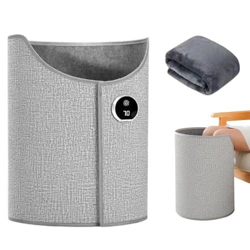 KQWVZ Electric Leg Heater: Folding Foot Warmer with 5 Temp Settings, Ideal for Office and Home