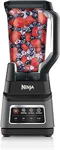 Ninja BN701 Blender: 1400W, 3 Functions for Smoothies, Frozen Drinks & Ice Cream, Auto IQ, 72oz Total Crushing - Dark Grey