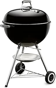 Weber Kettle Charcoal Grill: Outdoor Cooking & BBQ, 22 inch
