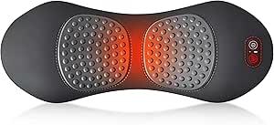 Back Relief Lumbar Support Pillow & Chair Massager for Deep Tissue Pain