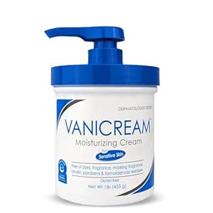 Vanicream Skin Cream - 16 oz Pump Moisturizer for Sensitive Skin
