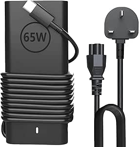 SCOVEE 65W USB C Power Adapter for Dell Latitude Laptops