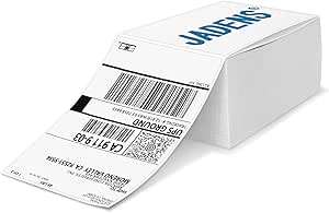 JADENS 4x6 Thermal Shipping Labels, 500pcs - Premium Quality