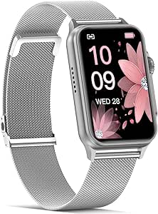 FITVII Nexa Fitness Tracker: Answer Calls, Blood Pressure, Oxygen, Heart Rate Monitor, 120+ Sport Modes, Step & Sleep Tracker