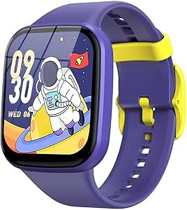 Brand Kids Smartwatch: HD Touch Fitness Tracker Heart Rate Sleep Monitor Pedometer IP68 Waterproof Smartwatch App-Free, Gifts Kids 4-12