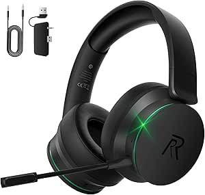 RYR Wireless Gaming Headset Xbox PS5 PS4 Mac Bluetooth 5.3