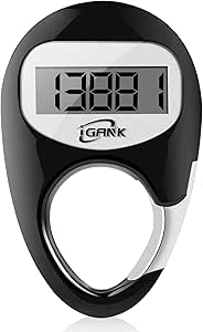 Simple Walking Pedometer Step Counter for All Ages, Easy Use