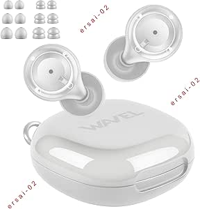 Brand Noise Cancelling Ear Plugs: 7 Pairs Tips, 3 Levels Fit, Travel, Sleep, Work, Concert, Snoring, Magnetic Case