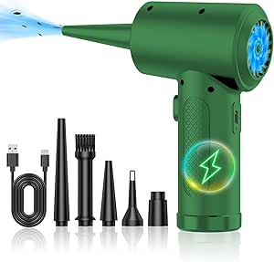 Brand Electric Air Duster: Powerful 180000 RPM for Keyboards, Home & Car