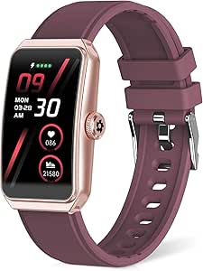 Brand Fitness Tracker: 24/7 Heart Rate, Blood Pressure, Sleep Monitor, IP68 Waterproof Smart Watch Activity Trackers - for Women Men