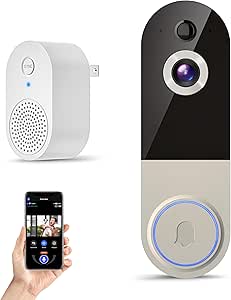Brand Wireless Doorbell Camera: HD Video, 2-Way Audio, Night Vision