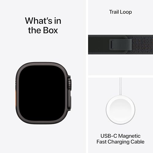 Apple Watch Ultra 2 - GPS + Cellular Smartwatch 49 inch - Fitness Tracker, Precision GPS, Long Battery Life