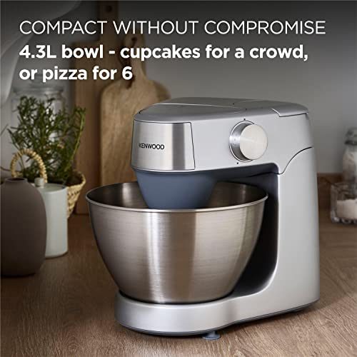 Kenwood Prospero Plus Stand Mixer 4.3L Bowl, 3 Tools, 1000W Silver