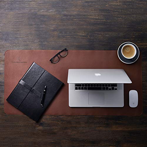 Gallaway Leather Desk Pad - Desk Protector for Office/Home