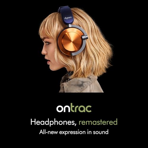 Dyson OnTrac Wireless Headphones: Active Noise Cancelling, 55hr Battery
