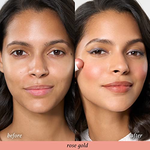 Julep Cream-to-Powder Blush Stick, Rose Gold, 2-in-1 Makeup