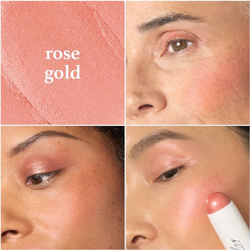 Julep Cream-to-Powder Blush Stick, Rose Gold, 2-in-1 Makeup