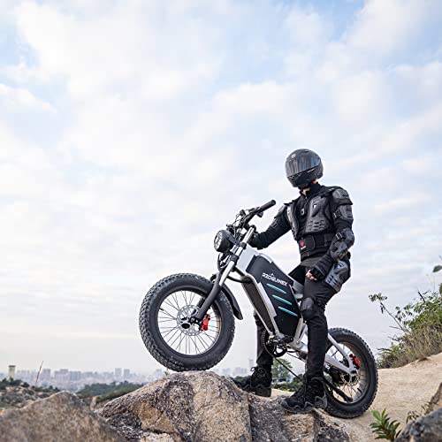 RZOGUWEX Off-Road EBIKE: 20" Electric Snow Bike, 48V 25AH Battery