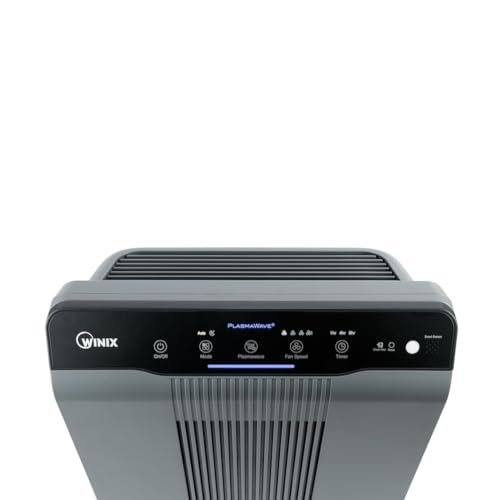 WINIX 5300-2 Air Purifier: Large Bedroom, CADR 390m³/h, Carbon & HEPA Filter, Air Quality Sensor, Sleep & Auto Mode, Removes Pollen, Allergy, Dust, Smoke