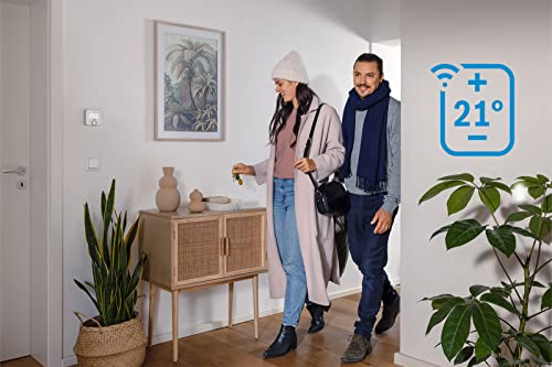 Bosch Smart Home Thermostat for Wired Heating, 230V, Google Assistant & Alexa