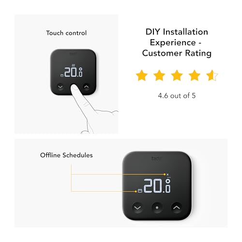 Smart Thermostat X Starter Kit with Hot Water Control - Wireless, OpenTherm, Stand Included