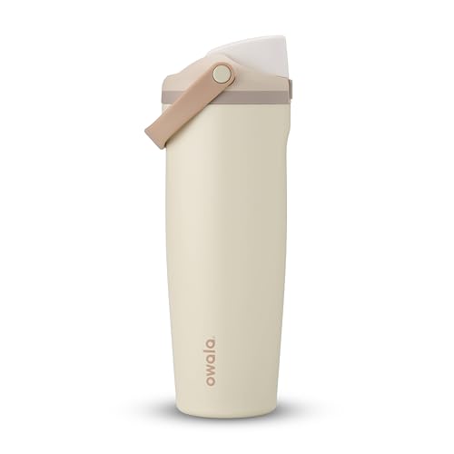 Owala FreeSip Sway Stainless Steel Water Bottle 30oz for Travel & Sports