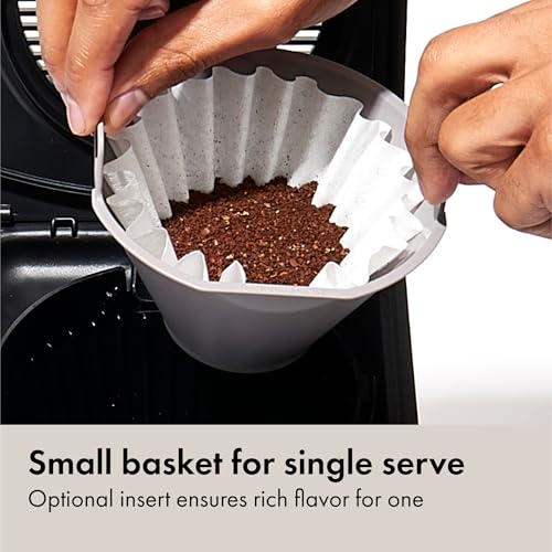 OXO Brew Coffee Maker 8-Cup - Single Serve & Carafe, Stainless Steel