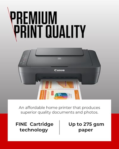 Canon PIXMA MG2551S - All-in-One A4 Printer, Copier & Scanner | USB Connectivity, Energy Efficient | Home Use Printers