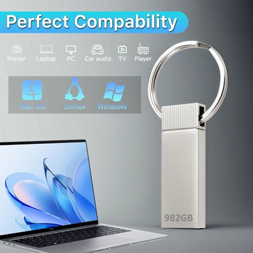 Poxfun USB 3.0 Memory Stick: Fast Speed, Large Storage Flash Drive for PC, TV, Laptops