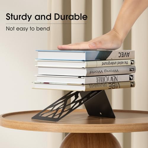 MaxGear Tree Design Bookends - Non-Skid Holder for Books/CDs
