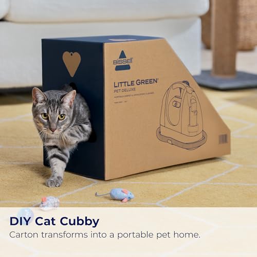 BISSELL Little Green Pet Deluxe Carpet Cleaner 3353 - Portable & Auto Detailer