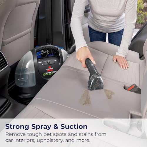 BISSELL Little Green Pet Deluxe Carpet Cleaner 3353 - Portable & Auto Detailer