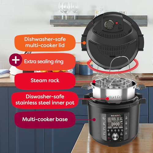 Instant Pot Pro 8 Quart 10-in-1 Multi-Cooker with App, Recipes
