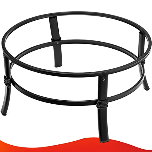 SINGLYFIRE Outdoor 26" Fire Pit: Heavy Duty Steel Bonfire Bowl for Patio, Backyard, Camping - Spark Screen, Log Grate, Poker