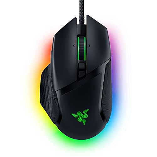 Razer Basilisk V3 Gaming Mouse: Customizable Ergonomic Design, Fast Switch, Chroma RGB, 26K DPI Sensor, 11 Buttons - Classic Black