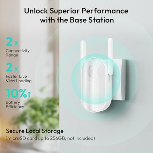 BOTSLAB Wireless Video Doorbell Camera, No Subscription, AI Detection, Head-to-Toe View, 5200mAh Battery, IP66 Waterproof