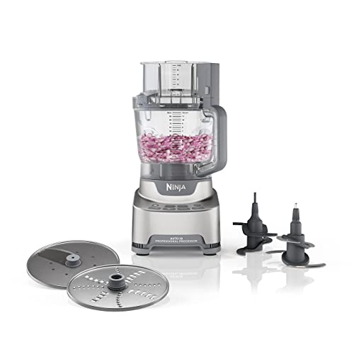 Ninja Professional XL Food Processor, 1200W, 4-in-1, Chopping, Slicing, Purees, Dough, 12-Cup Bowl