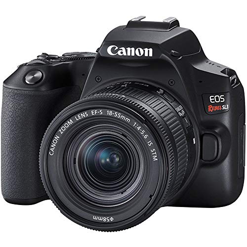 Canon EOS Rebel SL3 Camera Kit with EF-S 18-55mm Lens, Wi-Fi, Dual Pixel AF, 3.0" Touch Screen