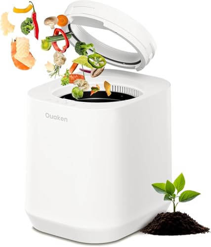 Smart 4L Kitchen Compost Bin: Odorless, Low Noise, Auto-Cleaning