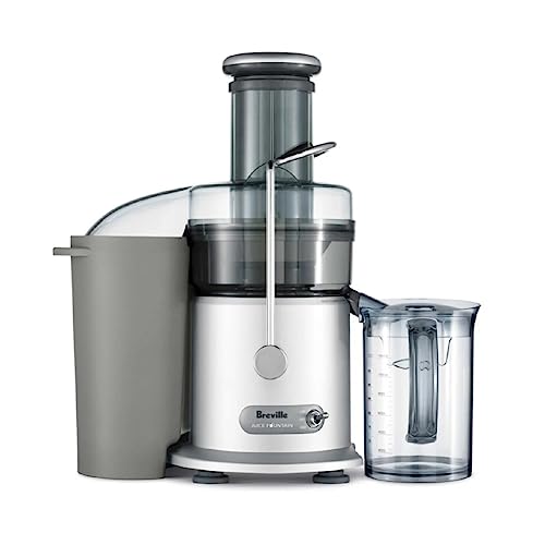 Breville Juice Fountain Plus Silver 850-Watt Juicer Machine