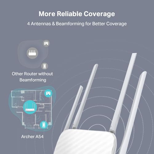 TP-Link AC1200 WiFi Router - Dual Band Wireless, EasyMesh, Guest WiFi